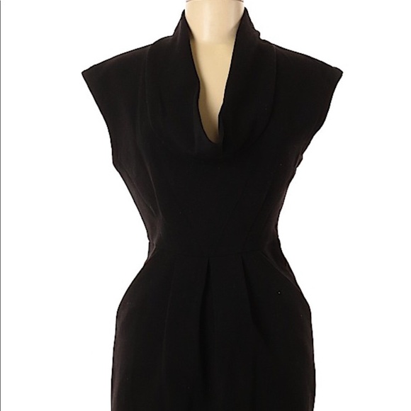Zara Dresses & Skirts - Size Small- Zara scoop neck Black dress